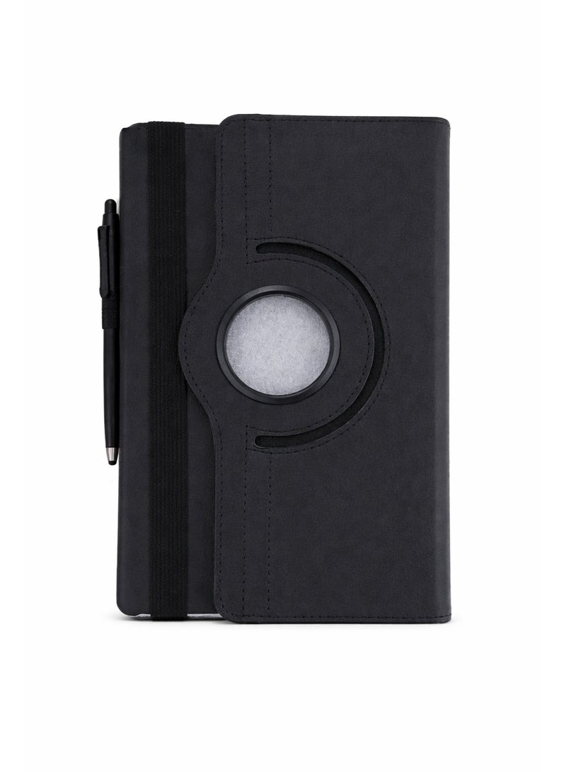 جراب حماية كامل أنيق لتاب سامسونج A9 Plus دوّار 360° يعمل كإستاند بزوايا متعددة لمشاهدة مريحة، مزوّد بقلم تاتش هديه لسهولة الاستخدام - Image 5